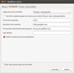 How to configure Google Talk for Google Apps in Pidgin